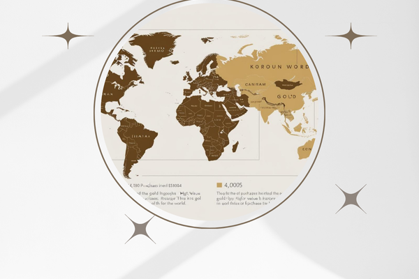 خریدهای گران ‌قیمت طلا در دنیا: یک نگاه به تاریخ و روندهای امروز